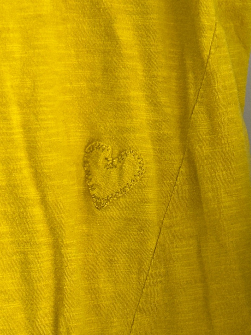 RARE Hand Sewn Heart - Magnolia Pearl Boyfriend Cut High Visibility Short Sleeve
